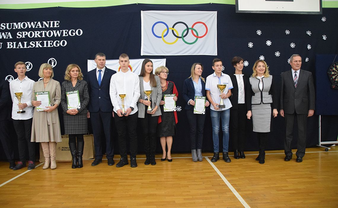 Powiat Bialski: Podsumowanie współzawodnictwa sportowego szkół