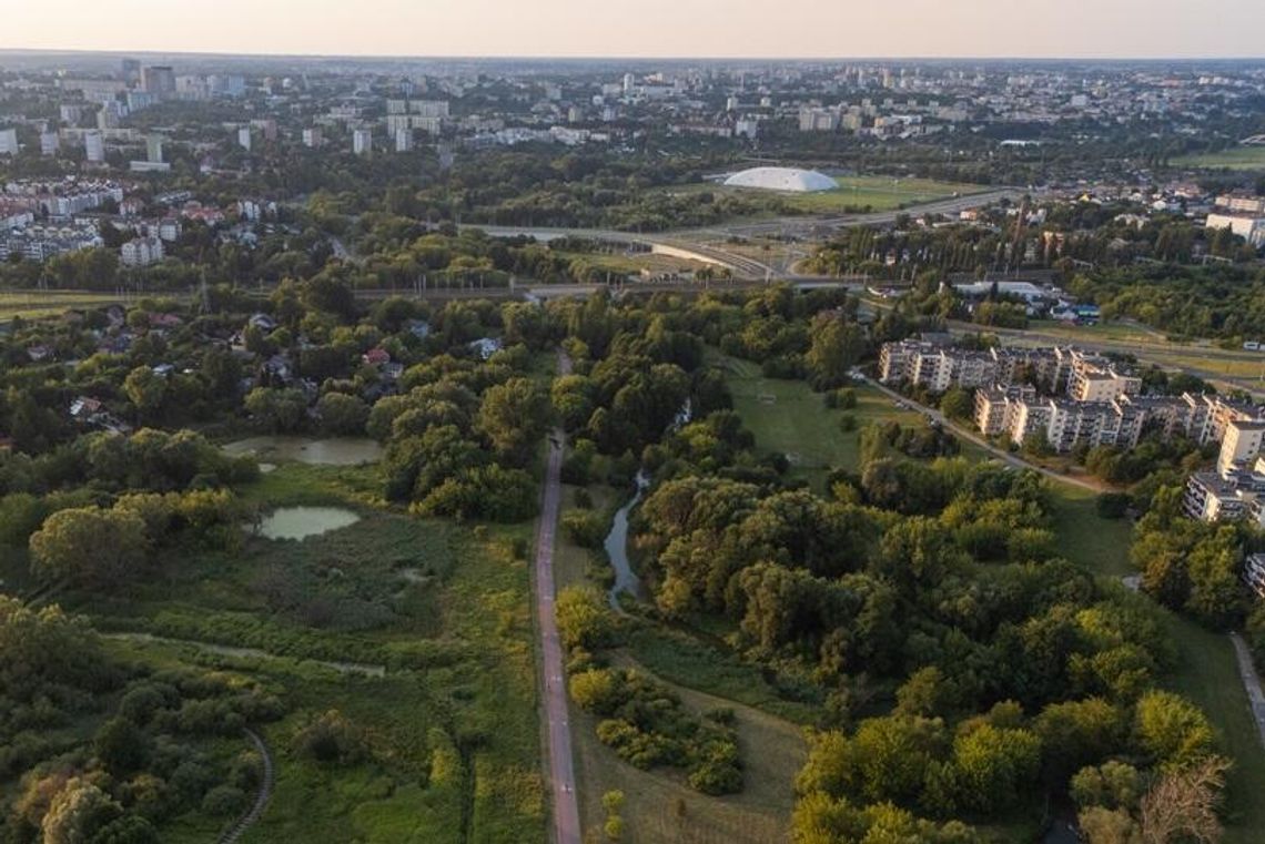 Projekt Parku Nadrzecznego z podpisaną umową