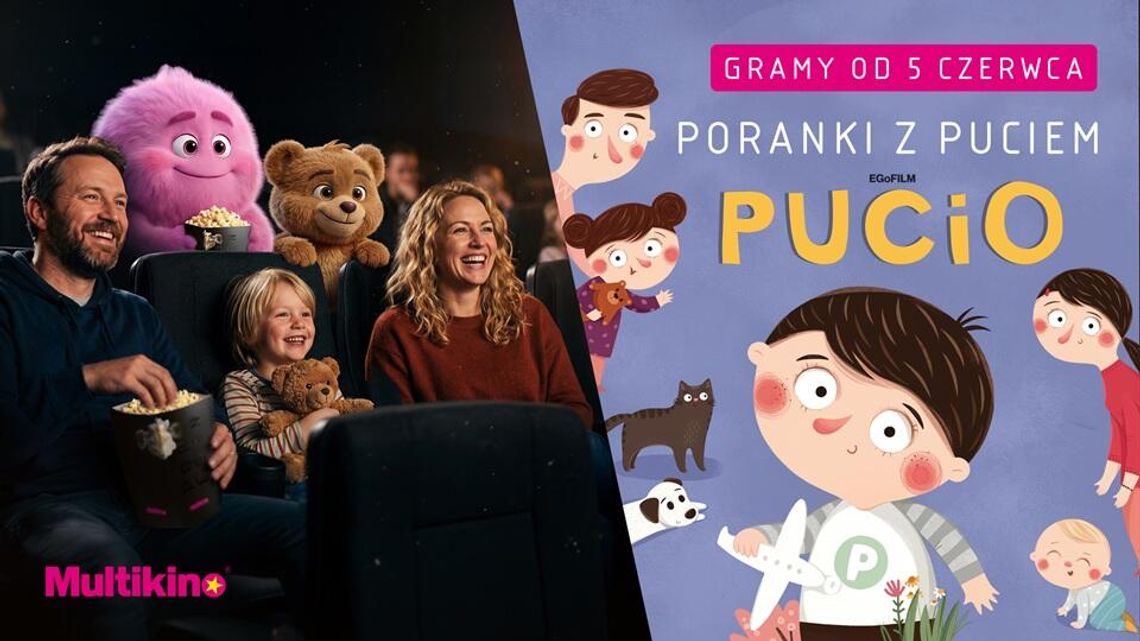 Pucio wkracza do Multikina. Wyjątkowe poranki dla dzieci już od 2. roku życia