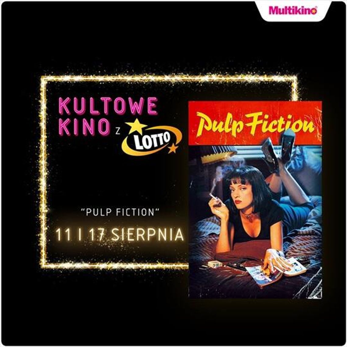 „Pulp Fiction” w Multikinie – kultowy film Tarantino tylko 11 i 17 sierpnia!