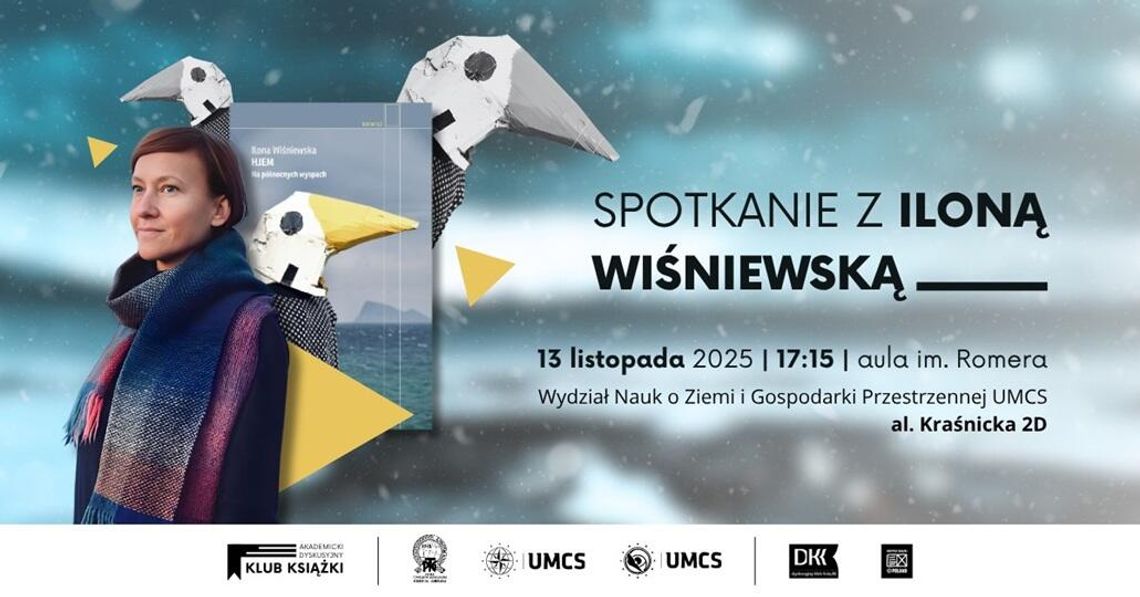 Spotkanie z Iloną Wiśniewską i GIS DAY 2025 na UMCS