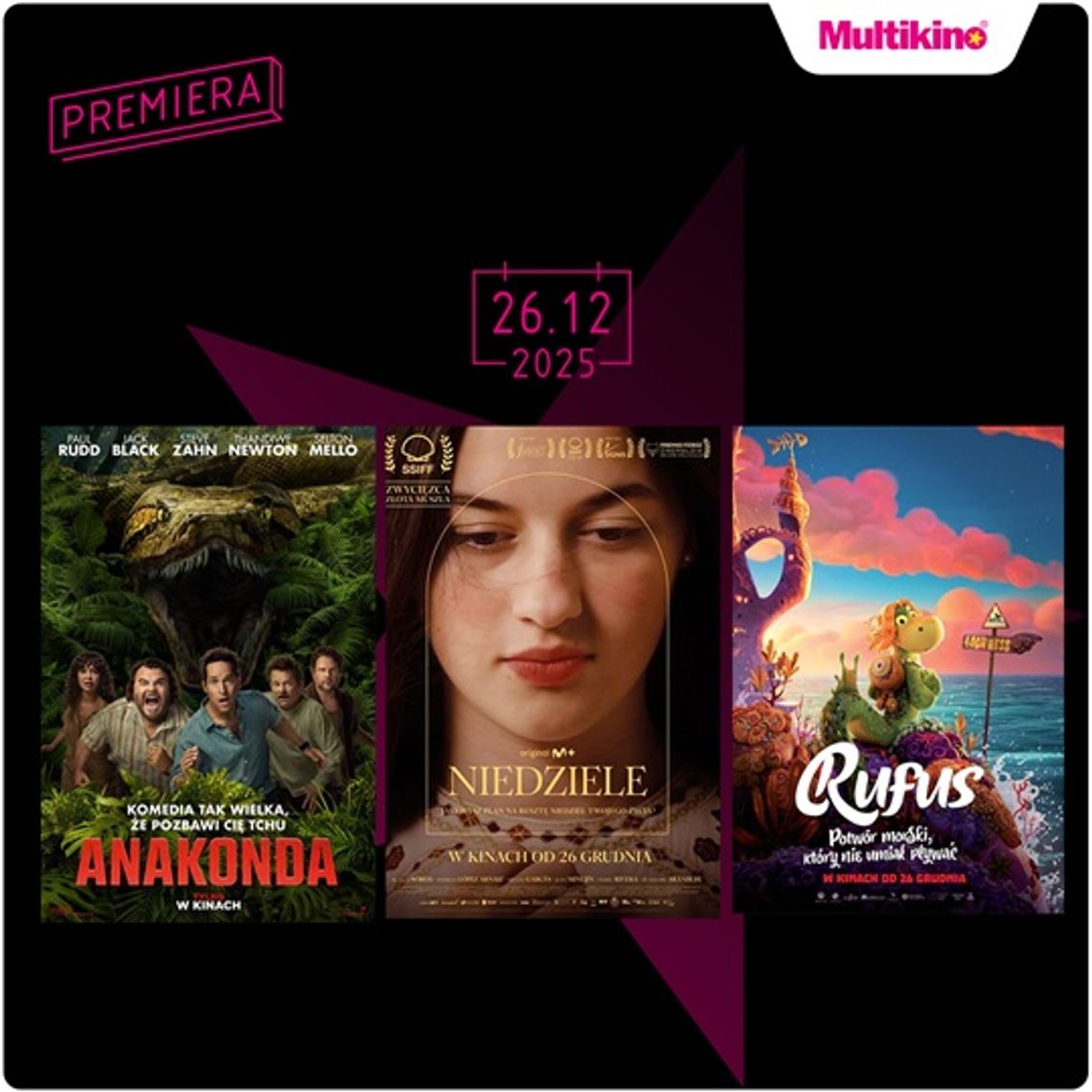 Świąteczne hity na wielkim ekranie. Multikino zaprasza od 25 grudnia