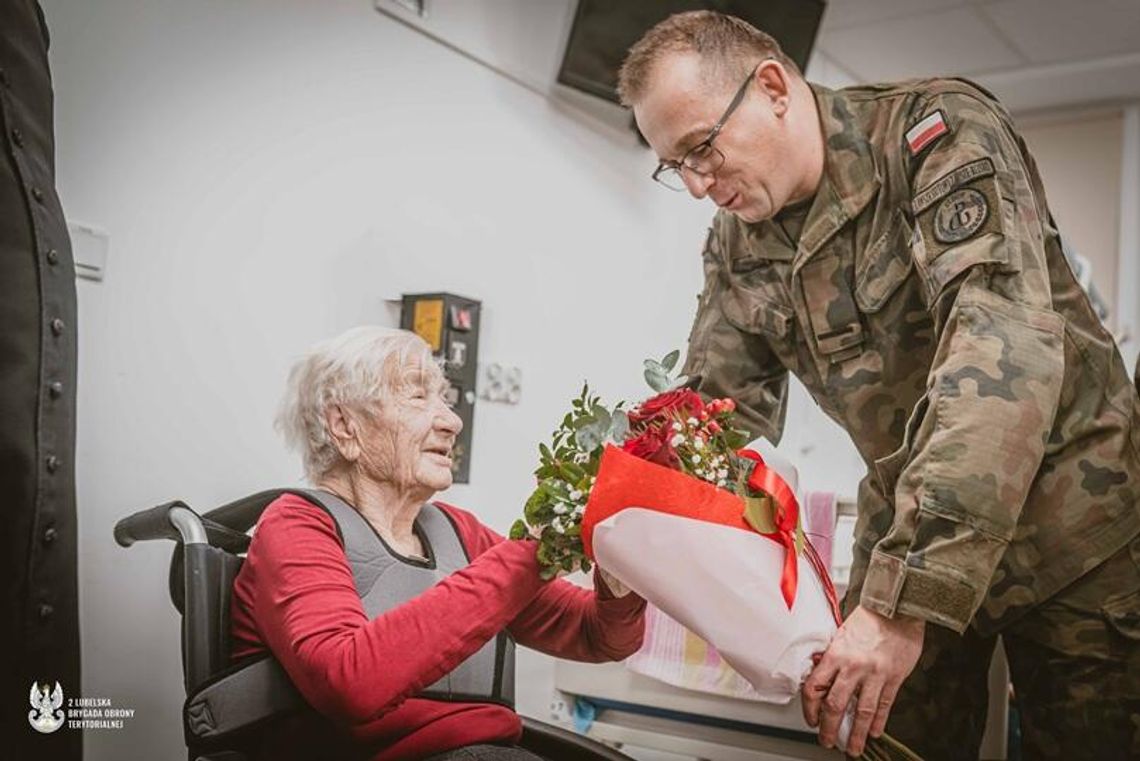 Świąteczne wizyty Terytorialsów u kombatantów