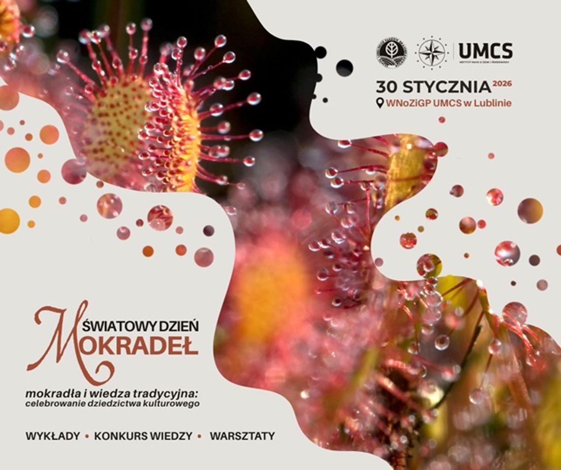 Światowy Dzień Mokradeł na UMCS. Nauka, warsztaty i ochrona przyrody