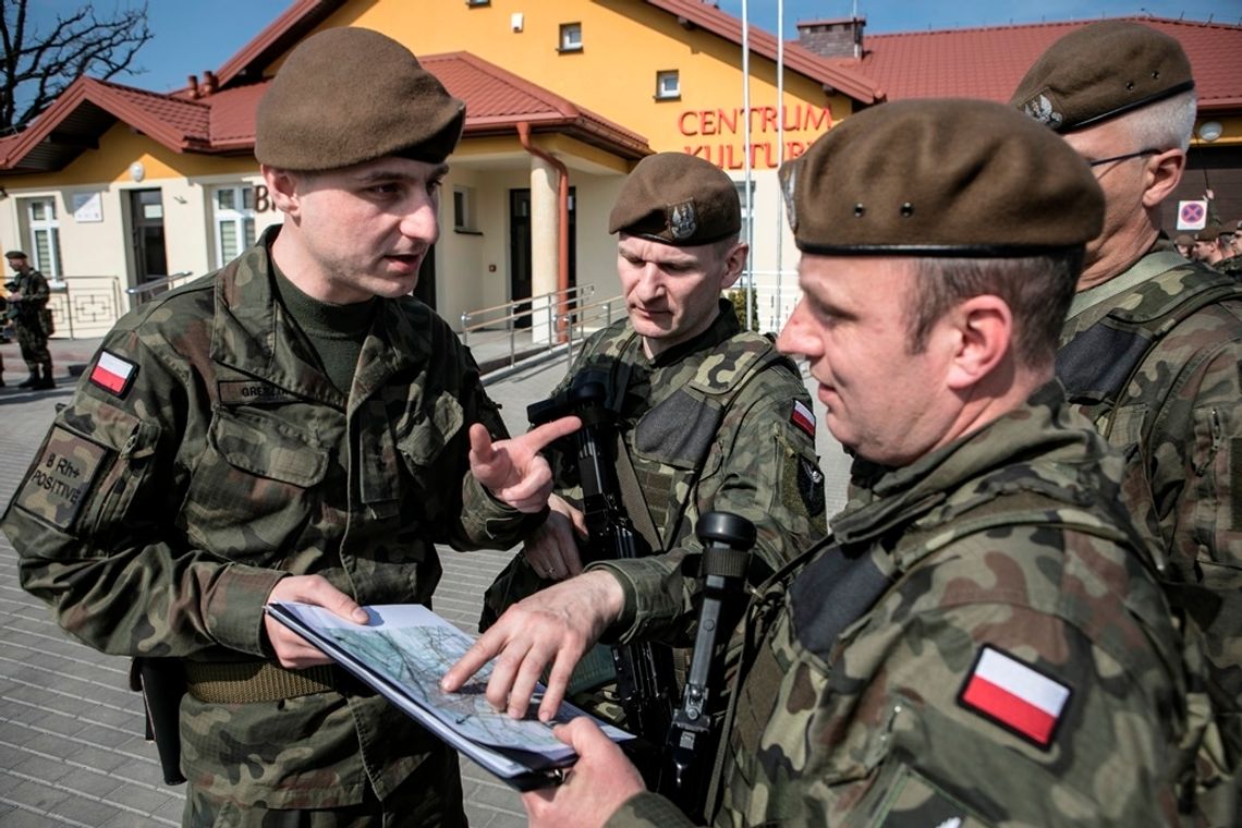 Terytorialsi ćwiczyli w Łukowie 