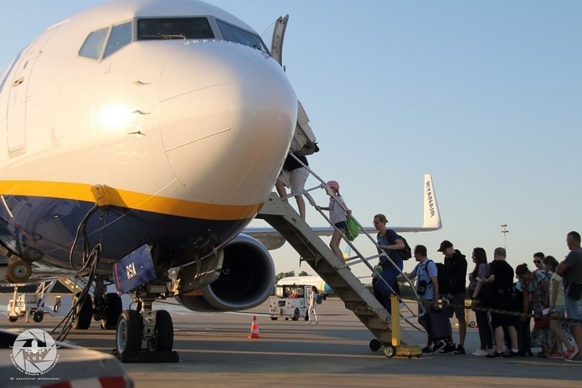 Wakacje 2022 z lubelskiego lotniska rozpoczęte