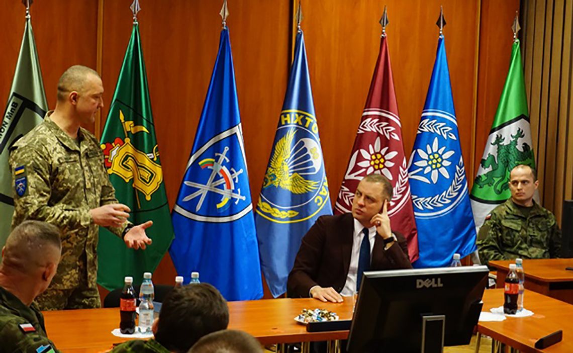 Wiceminister Obrony Narodowej RP Tomasz Szatkowski z wizytą w LITPOLUKRBRIG