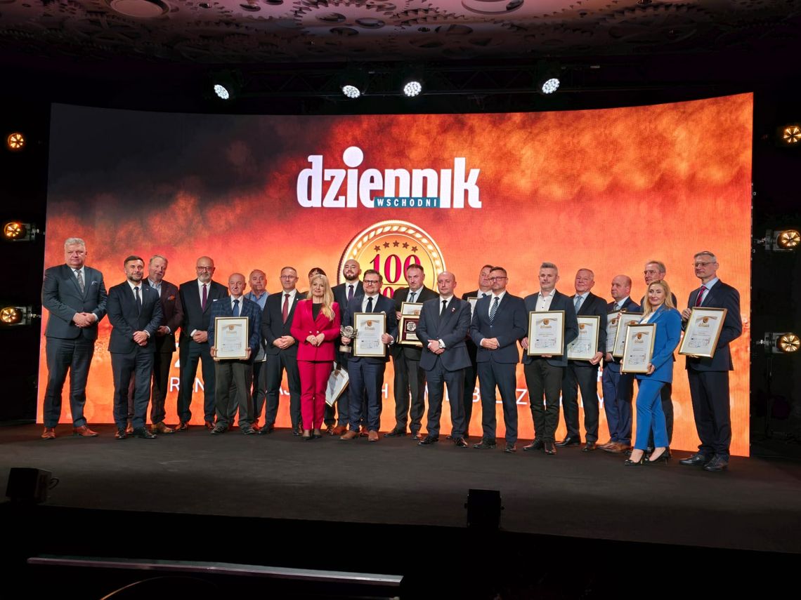 Złota Setka 2024 Dziennika Wschodniego: firmy z Lubelszczyzny napędzają rozwój regionu i kraju Złota Setka 2024 Dziennika Wschodniego: firmy z Lubelszczyzny napędzają rozwój regionu i kraju