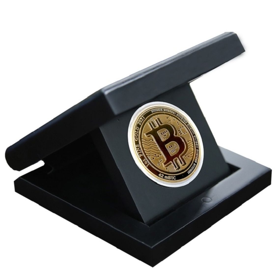  Złoto, Bitcoin i środek płatniczy w jednej monecie. 