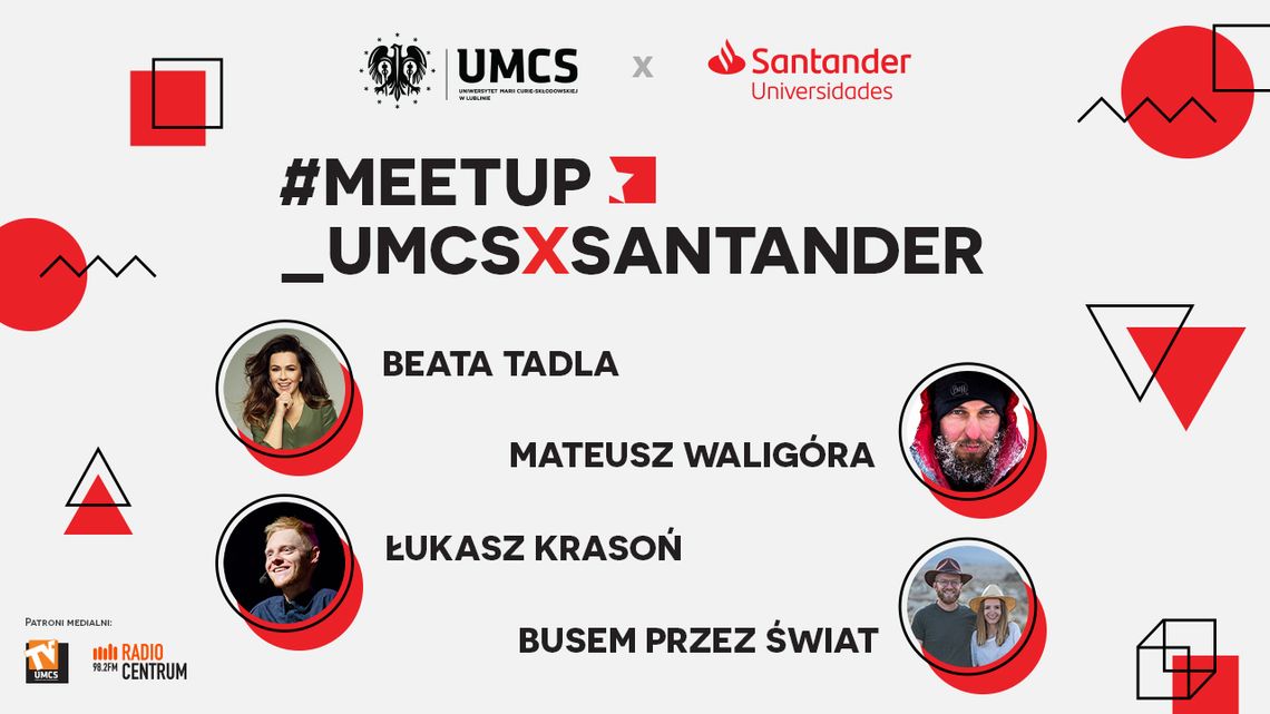 Znani i lubiani na UMCS - zaproszenie na spotkania otwarte z cyklu Meet_up